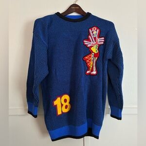 RARE Vintage 90s Tribal native Streets Chunky Knit Mens L